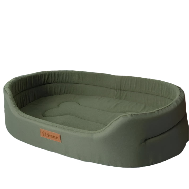 Fluffy Pet Bed for Dogs and Cats – Large Size, Comfortable Blanket, Sofa Style-1