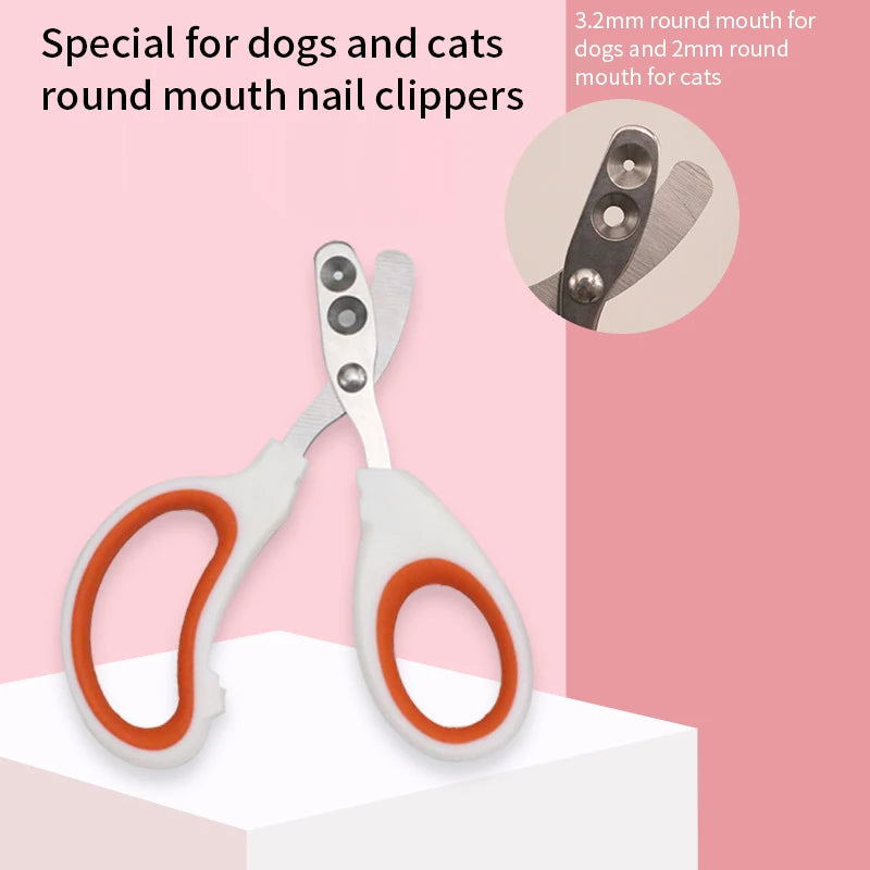 Nail Clippers for Dogs and Cats – Stainless Steel, Ergonomic Grip, Professional Grooming Tool-5