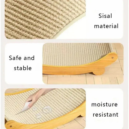Cat Scratching Pad for Cats – Detachable, Durable Sisal, Non-Slip Design-5