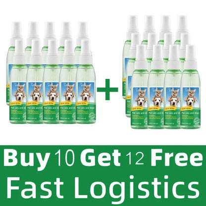 Variant image for Oral Cleanse Spray for Dogs and Cats – Freshens Breath, Removes Tartar, Natural Herbal Extracts-1