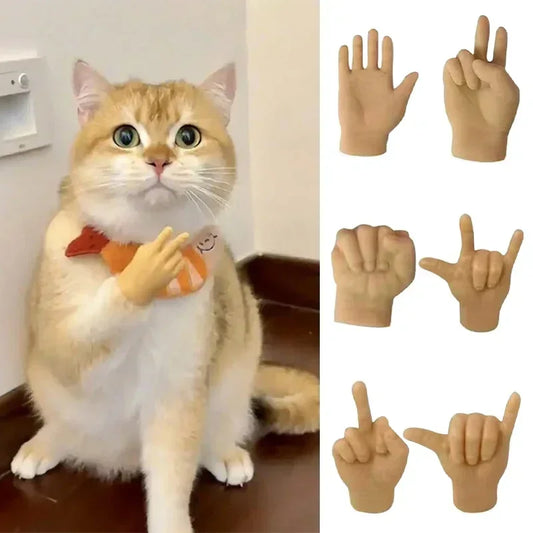 Interactive Cat Toy – Creative Finger Gloves, Soft TPR, Engaging Teasing Play-2