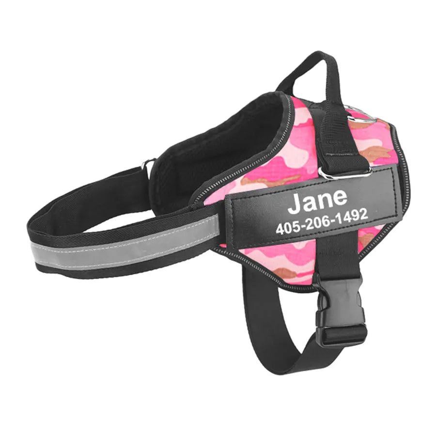Variant image for No-Pull Dog Harness for Outdoor Walking – Reflective, Breathable, Adjustable Design-13