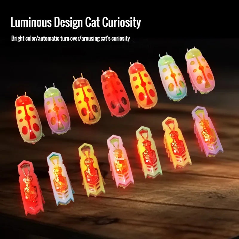 Interactive Cat Toy – Automatic Flip, Vibration Movement, Battery Operated-3