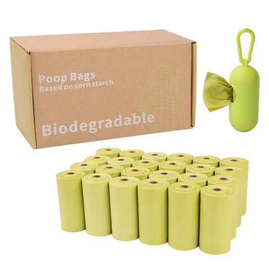 Biodegradable Dog Poop Bags – Eco-Friendly, Compostable, Durable Vest Style-1