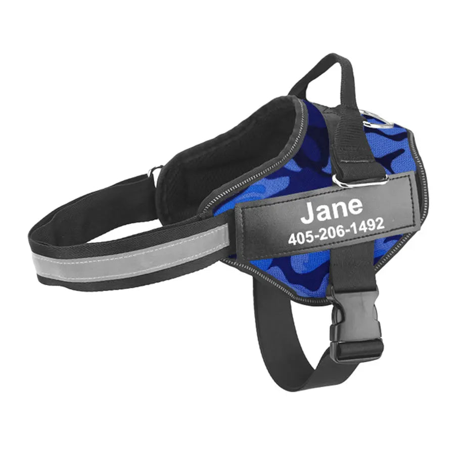 Variant image for No-Pull Dog Harness for Outdoor Walking – Reflective, Breathable, Adjustable Design-4