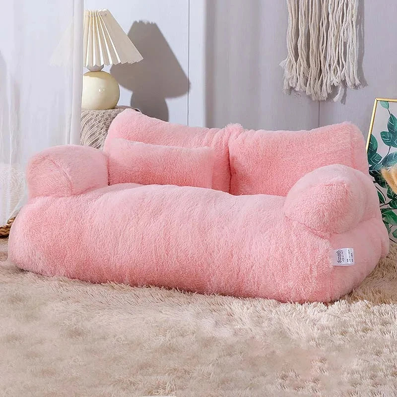 Cat Bed Sofa for Cats and Small Dogs – Plush Comfort, Anti-Slip Design, Available in Multiple Colors-4