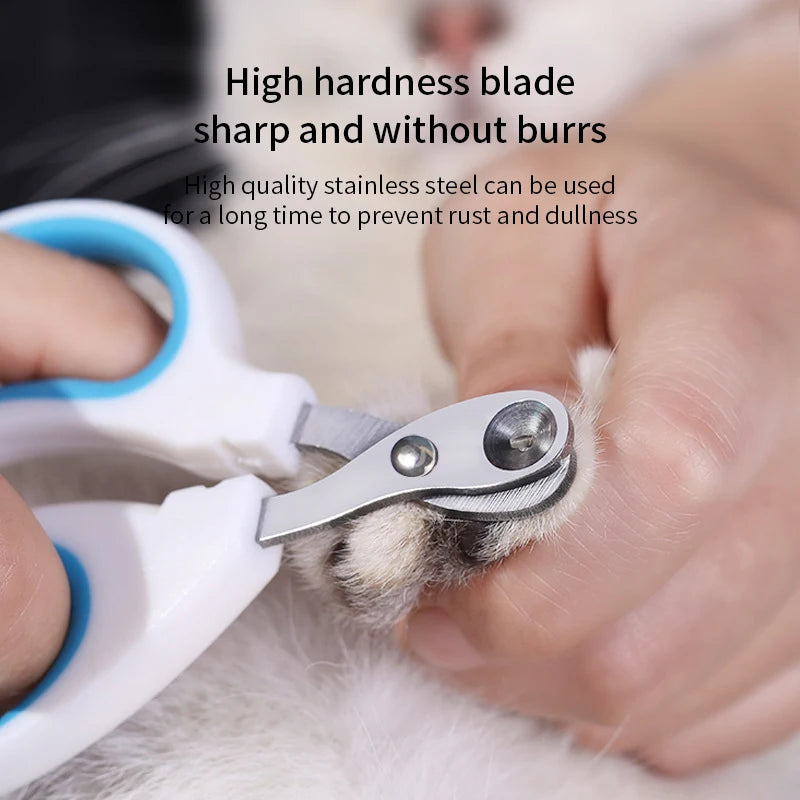 Nail Clippers for Dogs and Cats – Stainless Steel, Ergonomic Grip, Professional Grooming Tool-6