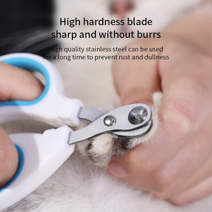 Nail Clippers for Dogs and Cats – Stainless Steel, Ergonomic Grip, Professional Grooming Tool-6