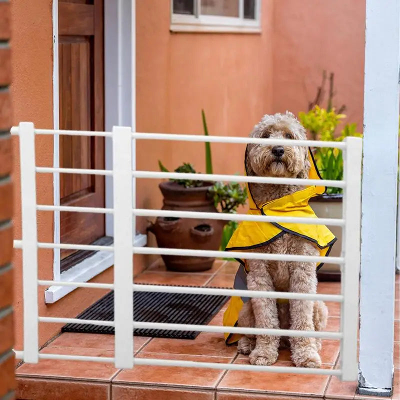Retractable Dog Gate for Small to Medium Pets – Portable, Punch-Free Design, Durable Construction-3