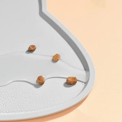 Silicone Dog Bowl Mat – Waterproof, Anti-Slip, Easy to Clean for Dogs and Cats-6