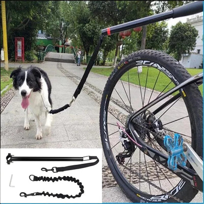 Bicycle Leash for Dogs – Removable Elastic, Durable Metal Design, Ideal for Cycling-5
