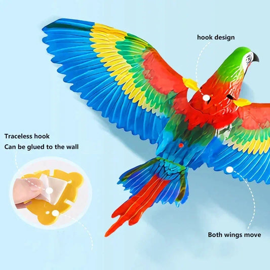 Interactive Cat Toy – Electric Flying Bird, Engaging Teaser Stick, Durable Design-2