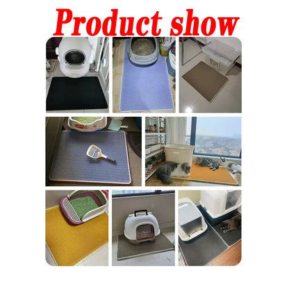 Cat Litter Mat for Cats – Waterproof, Double Layer Design, Anti-Slip, Soft EVA Material-6