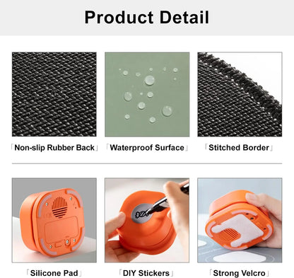 Interactive Dog Talking Buttons for Training – Recordable, Non-Skid Mat, Durable Design-5