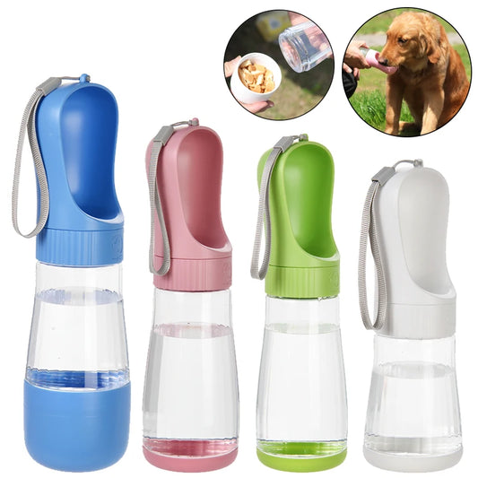 Portable Dog Water Bottle for Dogs – 2-in-1 Dispenser, Leak-Proof, Multiple Colors-2