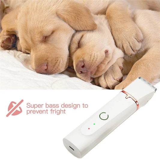 Electric Dog Grooming Clippers – 4-in-1 Trimmer, Nail Grinder, Cordless, Low Noise-2