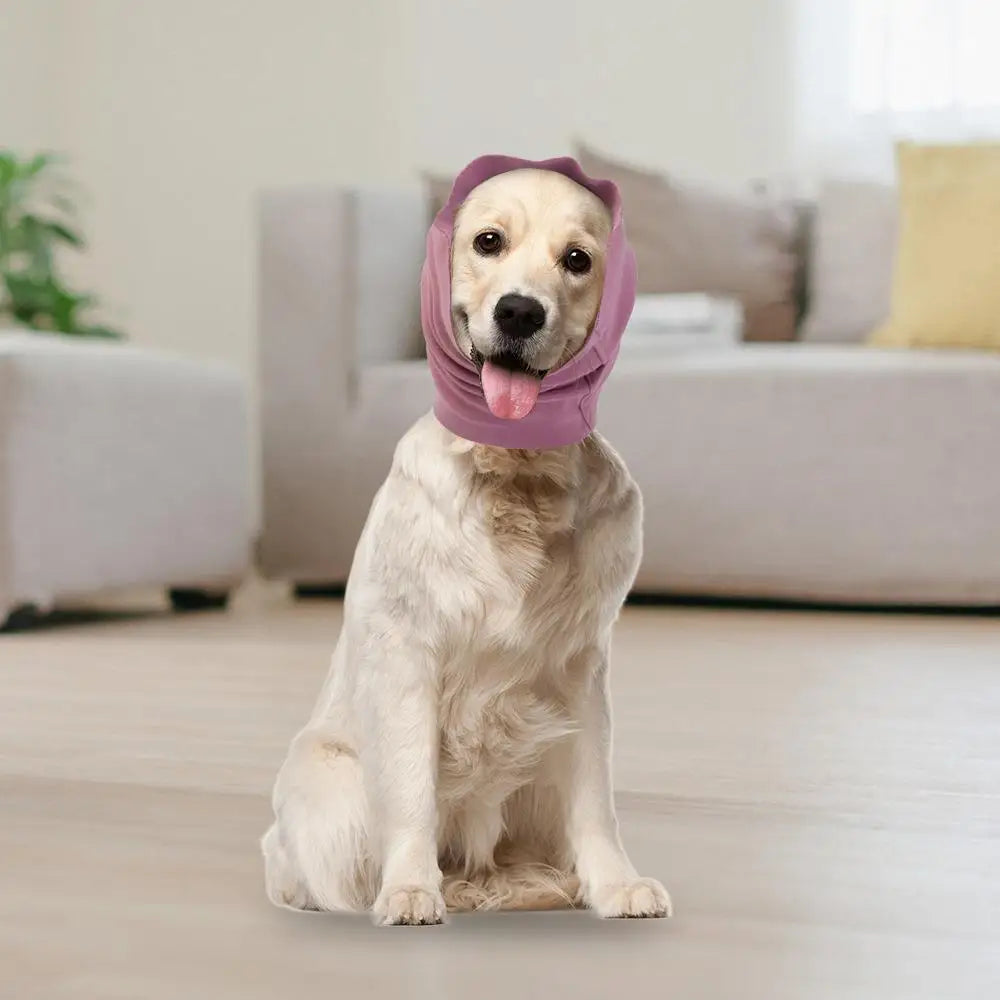 Dog Grooming Earmuffs – Noise-Canceling, Windproof, Soft Elastic Fabric-4