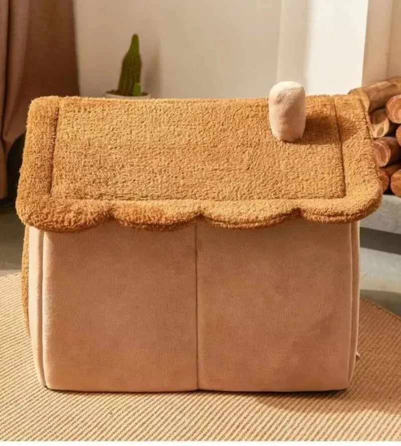 Dog House for Small Pets – Washable, Dismantable, All-Season Design-2