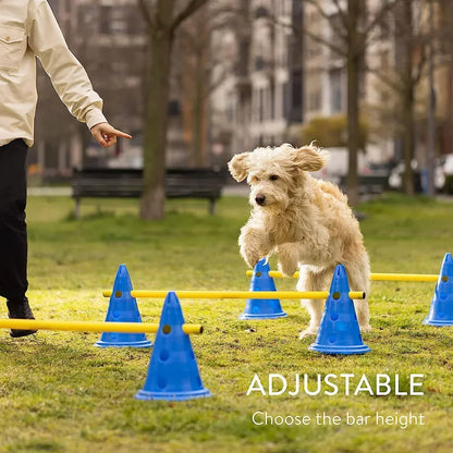 Agility Course Equipment for Dogs – Complete Obstacle Set, Adjustable Jumping Bar, Durable Design-3