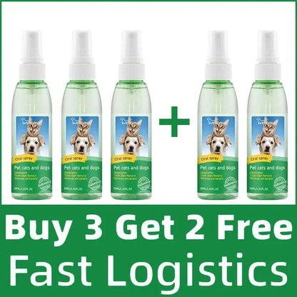 Variant image for Oral Cleanse Spray for Dogs and Cats – Freshens Breath, Removes Tartar, Natural Herbal Extracts-3