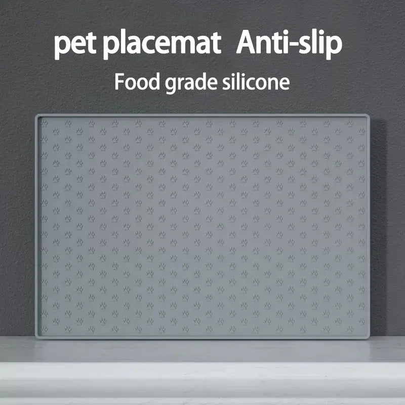 Feeding Mat for Dogs and Cats – Waterproof Silicone, Easy to Clean, Space-Saving Design-3