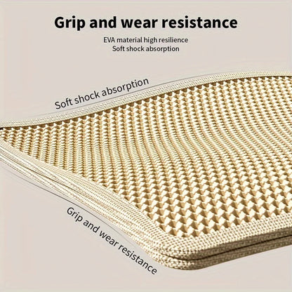 Cat Litter Mat for Cats – Large Size, Honeycomb Design, Waterproof, Easy to Clean-4