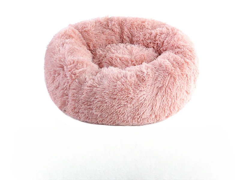 Variant image for Plush Pet Bed for Cats and Small Dogs – Warm, Detachable, Round Design-7