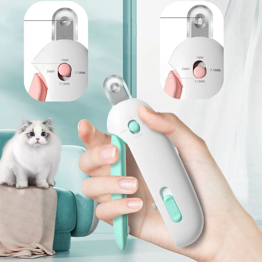Nail Clippers for Dogs and Cats – Stainless Steel Blades, Adjustable Hole, Ergonomic Handle-2