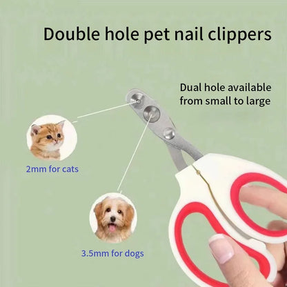 Nail Clippers for Dogs and Cats – Stainless Steel, Ergonomic Grip, Professional Grooming Tool-3