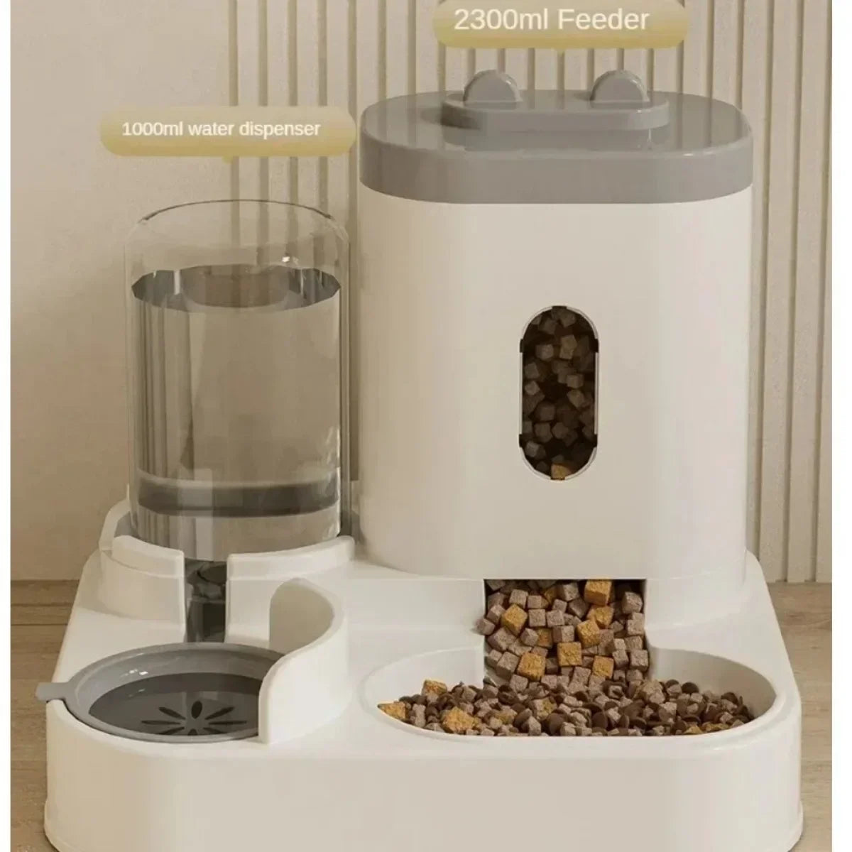 Automatic Pet Feeder for Dogs and Cats – Large Capacity, Non-Electric, Dual Function Design-6