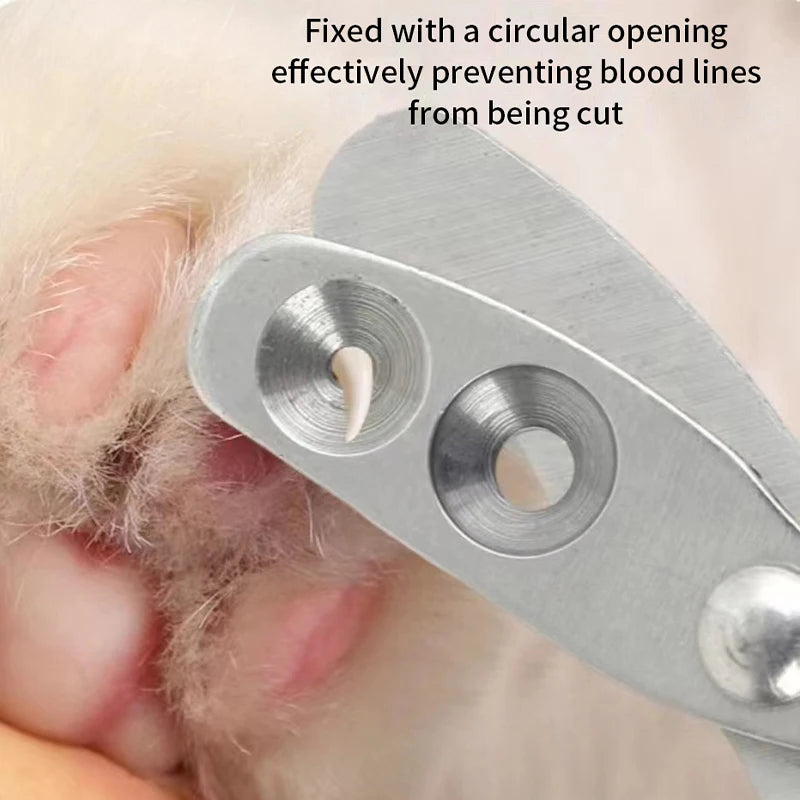 Nail Clippers for Dogs and Cats – Stainless Steel, Ergonomic Grip, Professional Grooming Tool-4