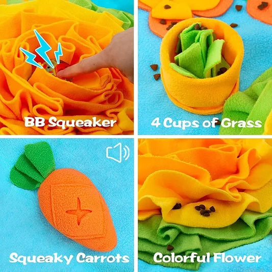 Snuffle Mat for Dogs – Interactive Feeding, Stress Relief, Large Size-2