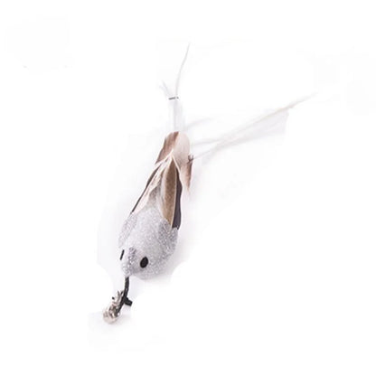 Variant image for Interactive Cat Toy for Cats – Hands-Free Feather Wand, Powerful Suction Cup, Includes Bell-6