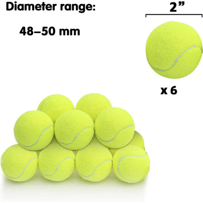 Tennis Balls for Dogs – 12-Pack, 2-Inch, Durable Latex, Non-Slip Grip-3