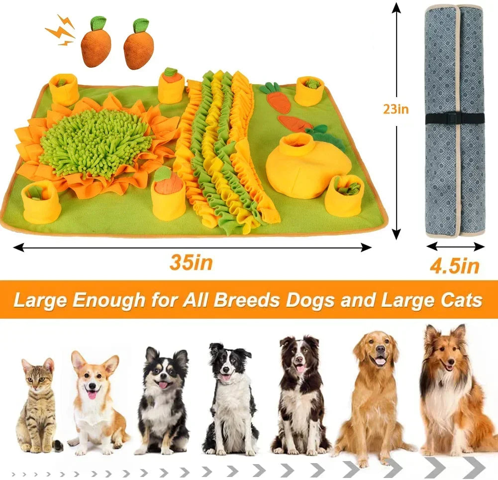 Variant image for Snuffle Mat for Dogs – Interactive Feeding, Stress Relief, Large Size-4