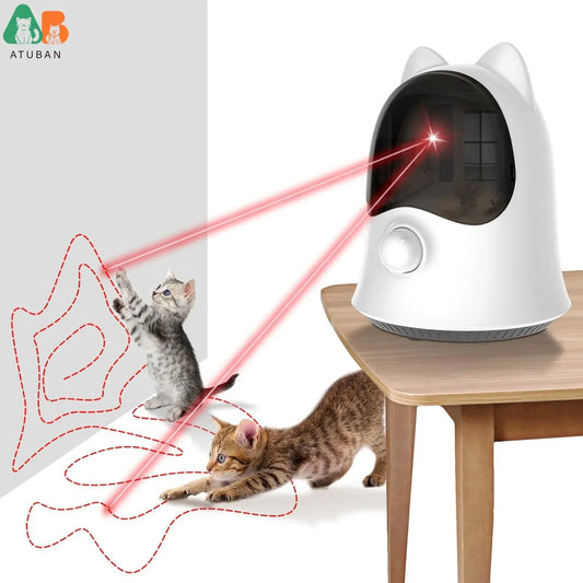 Automatic Laser Toy for Cats – Interactive, Rechargeable, Random Trajectory-2