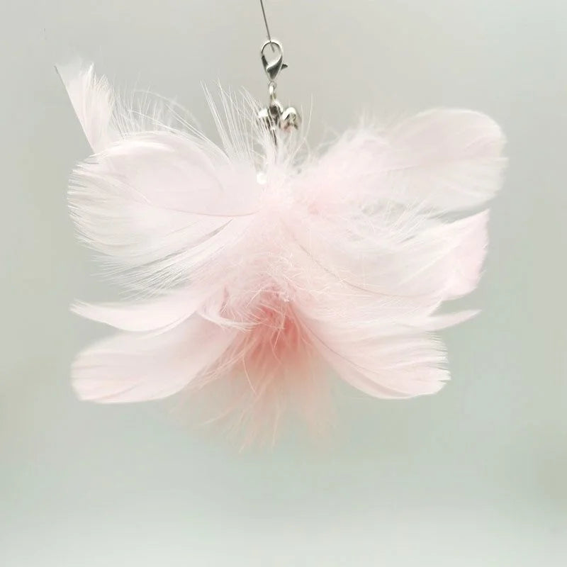 Variant image for Interactive Cat Toy for Cats – Hands-Free Feather Wand, Powerful Suction Cup, Includes Bell-9
