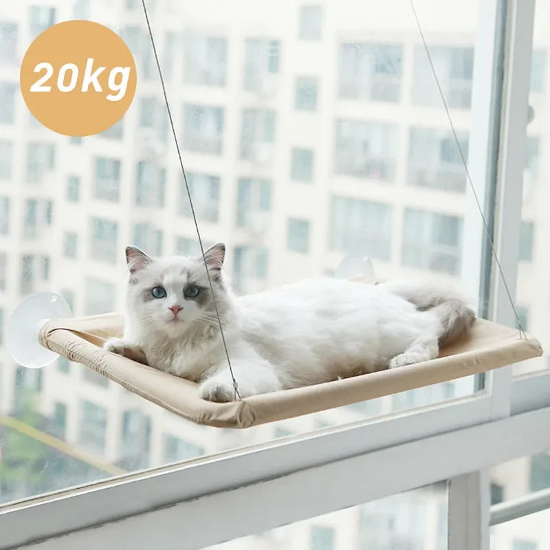 Cat Window Hammock – Comfortable Oxford Cloth, Easy to Clean, Supports Up to 40 Pounds-3