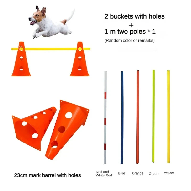 Variant image for Agility Course Equipment for Dogs – Complete Obstacle Set, Adjustable Jumping Bar, Durable Design-2