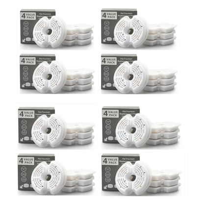 Variant image for Replacement Filters for Dog and Cat Water Fountains – Triple Purification, Activated Carbon, Compatible with 2.5L and 2L Dispensers-4