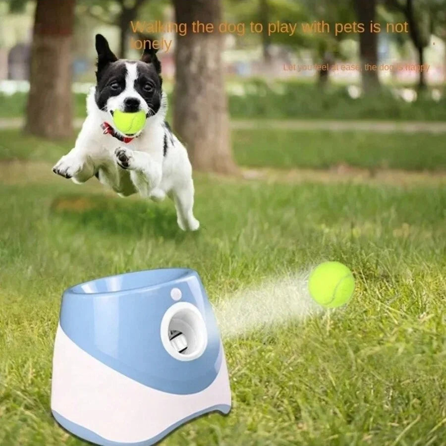 Automatic Dog Ball Launcher – Interactive Dog Toy with Rechargeable Design and Adjustable Launch Distance for Active Play-3