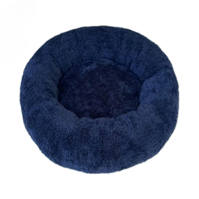 Variant image for Plush Pet Bed for Cats and Small Dogs – Warm, Detachable, Round Design-6